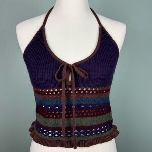 Crocheted Halter Top